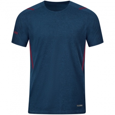 JAKO Sport T-shirt Challenge - Polyester-Stretch-Jersey dark blue/red Boys